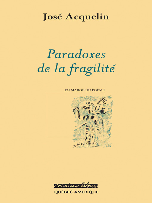 Title details for Paradoxes de la fragilité by José Acquelin - Available